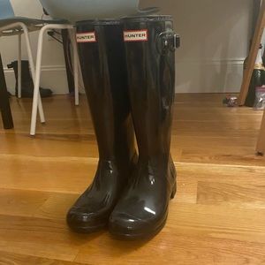 99% new Hunter Original Rain boots Tall EU38 US7